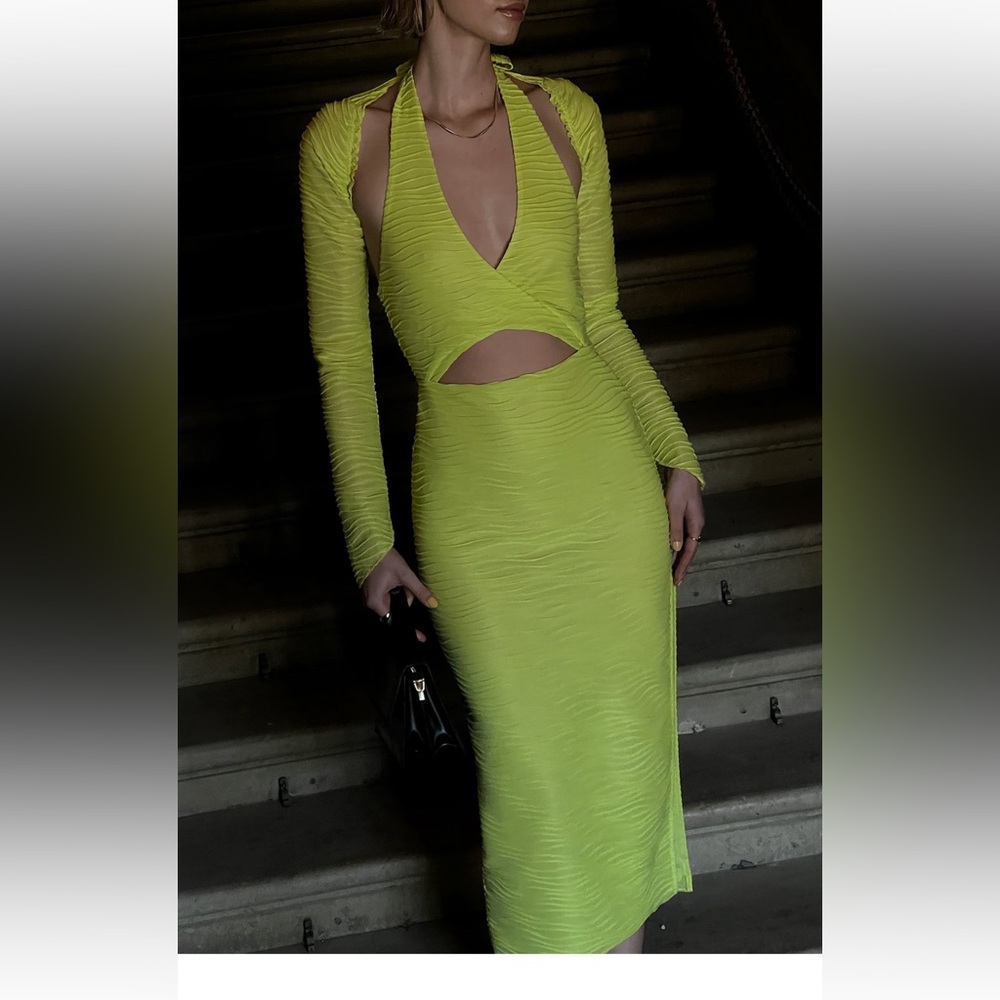 Nakd thin knit strappy bolero dress